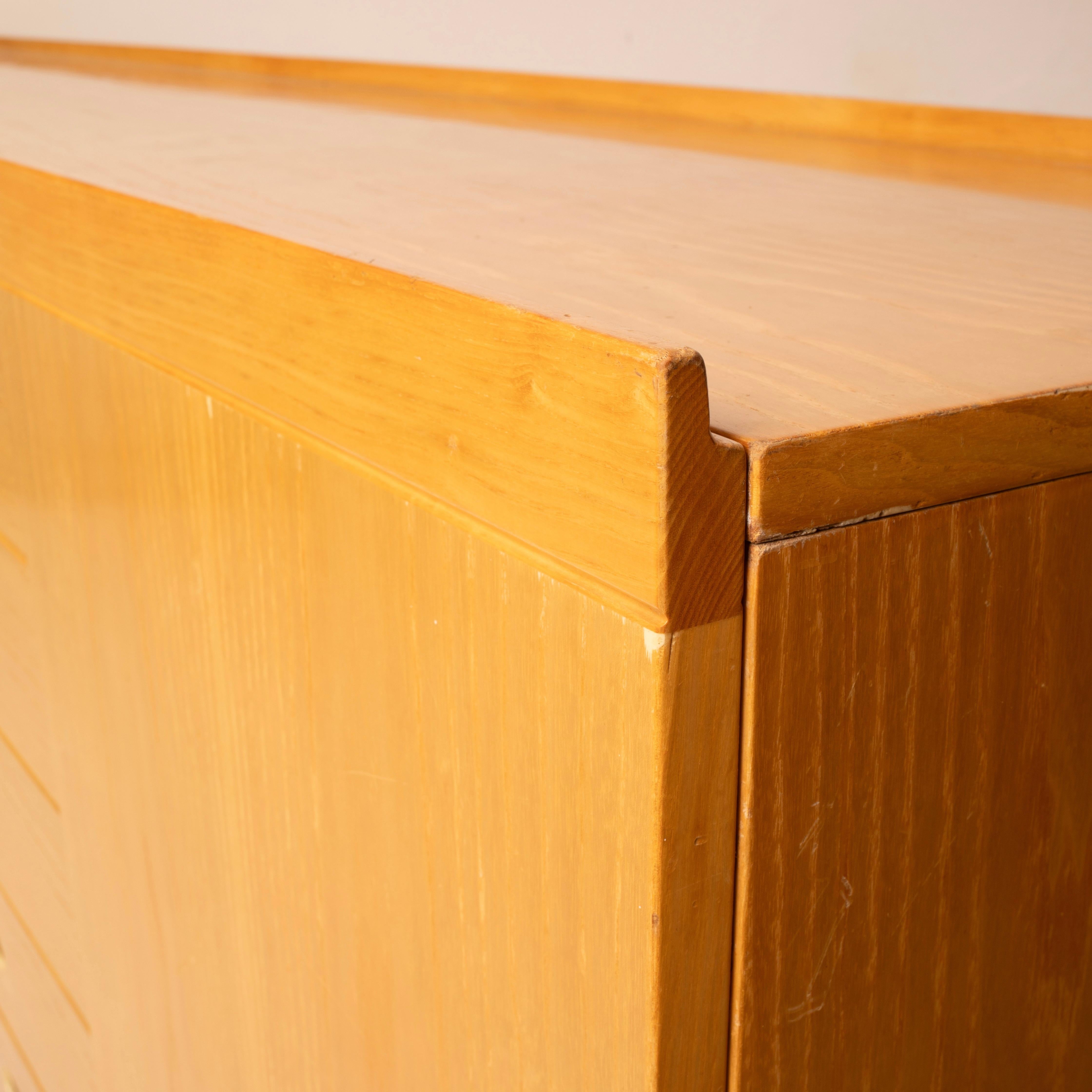 Italian Mid Century Modern Sideboard Tito Agnoli for Molteni For Sale 12