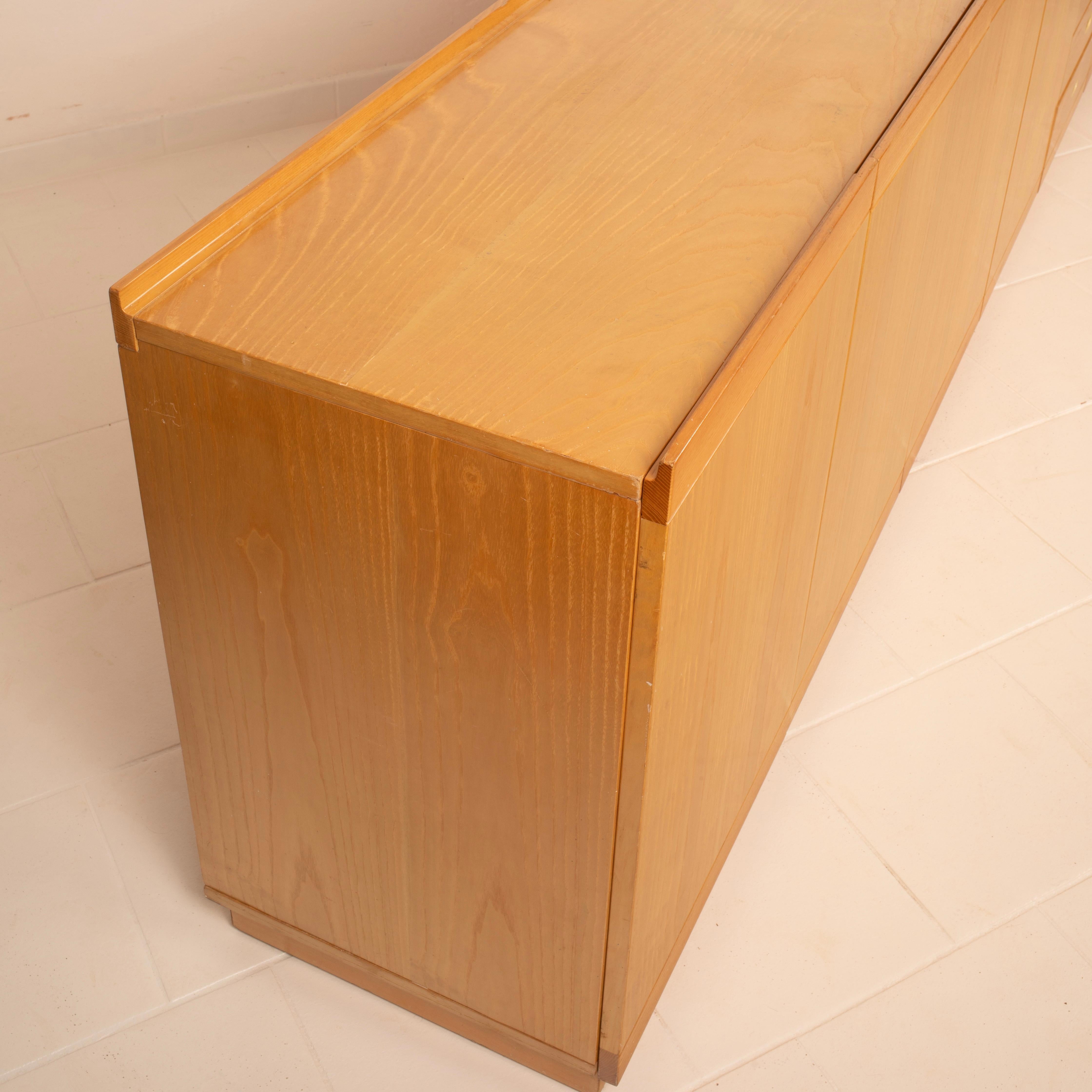 Italian Mid Century Modern Sideboard Tito Agnoli for Molteni For Sale 2