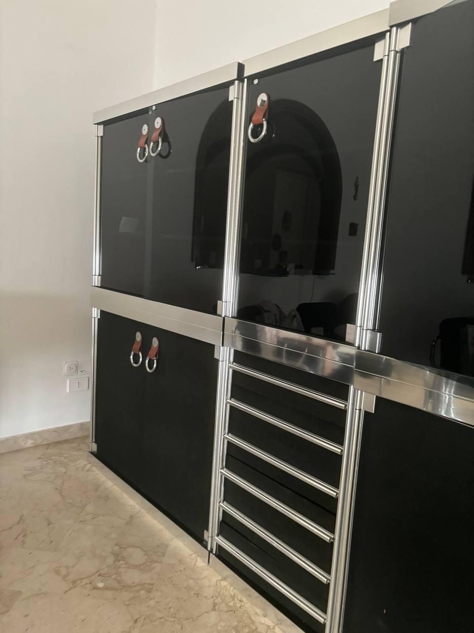 French Guido Faleschini pour Hermés. Buffet français du 20e siècle à 6 modules. en vente