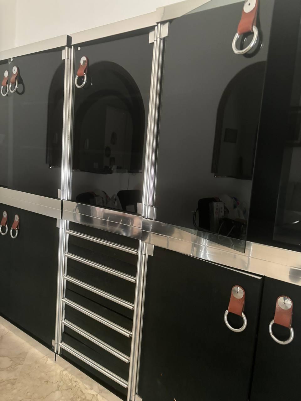 Fait main Guido Faleschini pour Hermés. Buffet français du 20e siècle à 6 modules. en vente