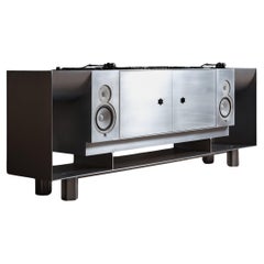 Credenza in Aluminum by Asher Gillman