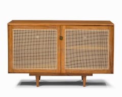Credenza in Wood Wood con frontale a canne di Martin Eisler per Forma, 1960