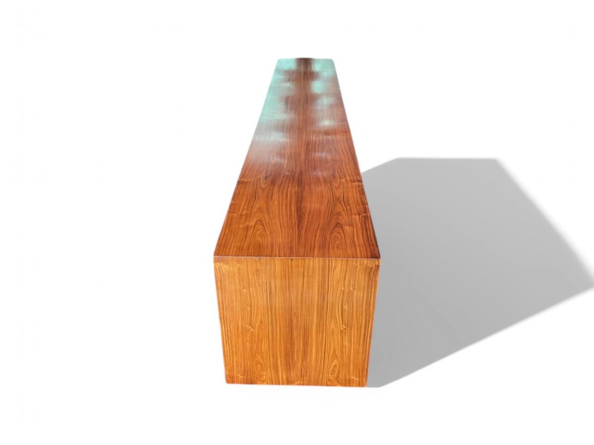 Credenza in Caviuna Wood by Giuseppe Scapinelli, c. 1950s For Sale 3