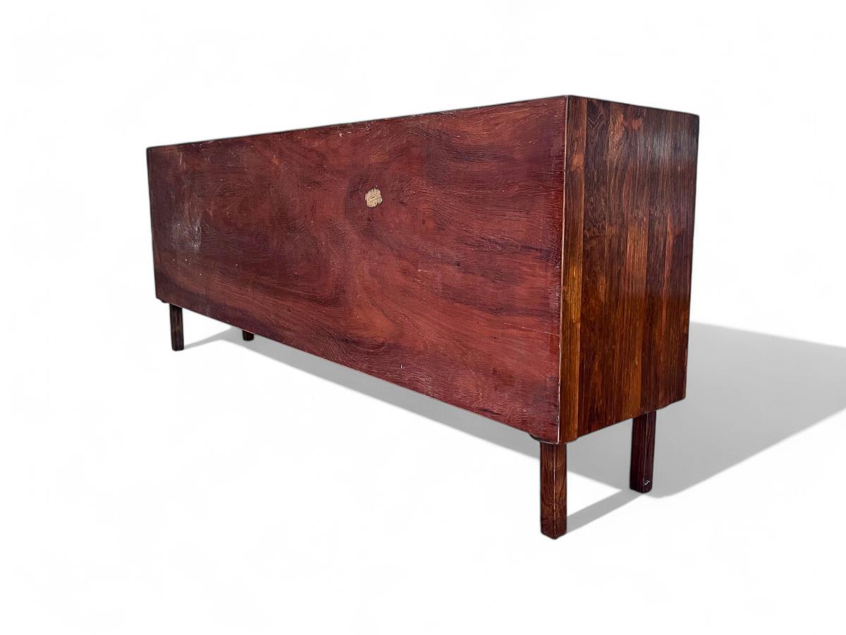 Jacaranda Credenza in Hardwood by Geraldo de Barros for Unilabor, 1950's in vendita