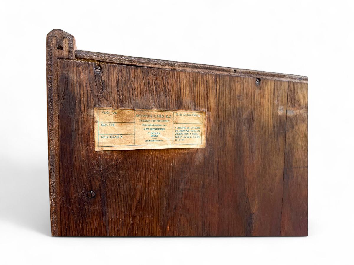 Anrichte aus Imbuia-Holz mit Schubladen und Regalen von Cimo, ca. 1960er Jahre im Angebot 4