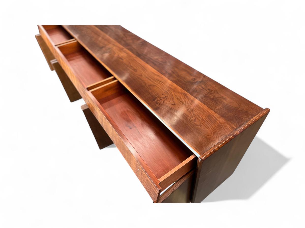 Anrichte aus Imbuia-Holz mit Schubladen und Regalen von Cimo, ca. 1960er Jahre (Moderne der Mitte des Jahrhunderts) im Angebot