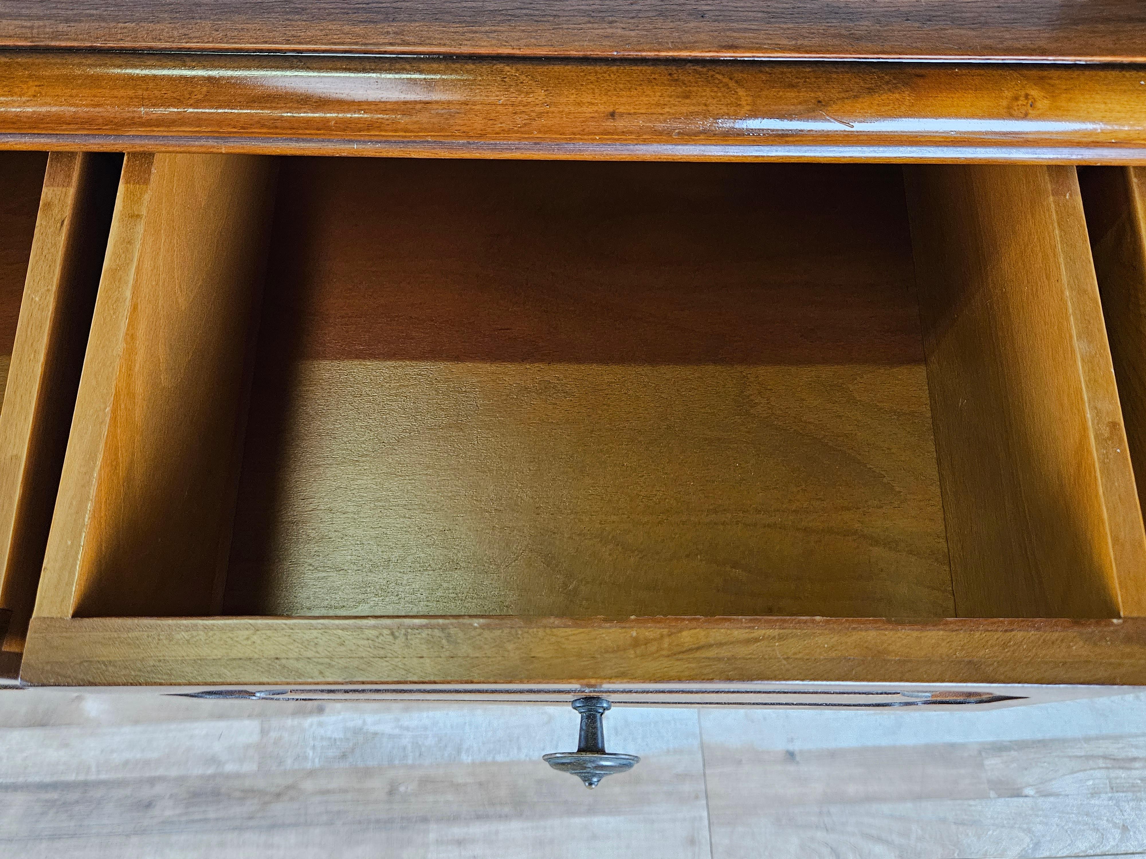 1960s/70s wooden sideboard six doors six drawers For Sale 1