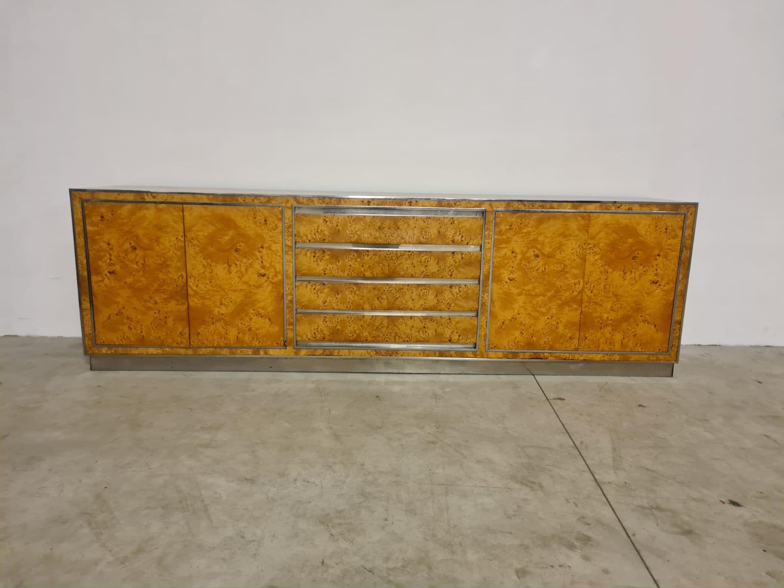 Credenza in radica di Mario Sabot in vendita 7
