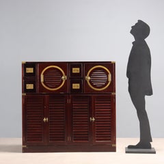 Navy Style Sideboard Production La Vecchia Mare Italy 20th Century
