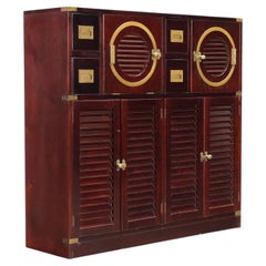 Navy Style Sideboard Production La Vecchia Mare Italy 20th Century