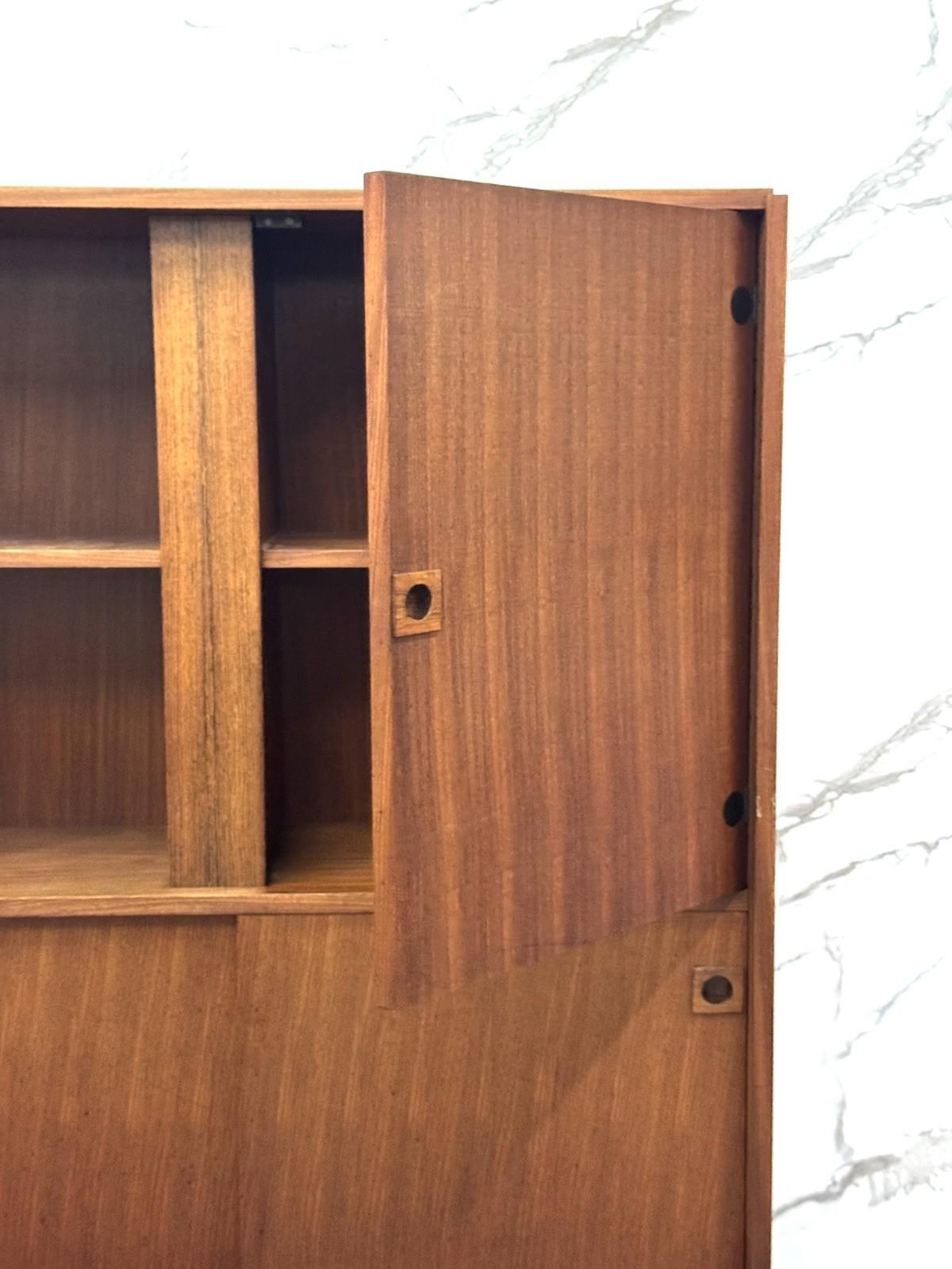 Sideboard In Teak Barovero mod. Selex Mid-Century 1960s For Sale 1
