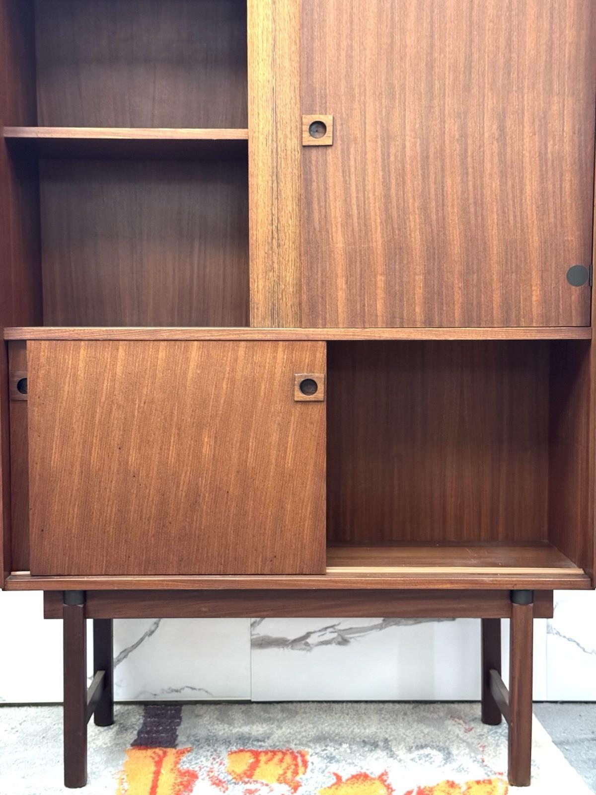 Sideboard In Teak Barovero mod. Selex Mid-Century 1960s For Sale 2