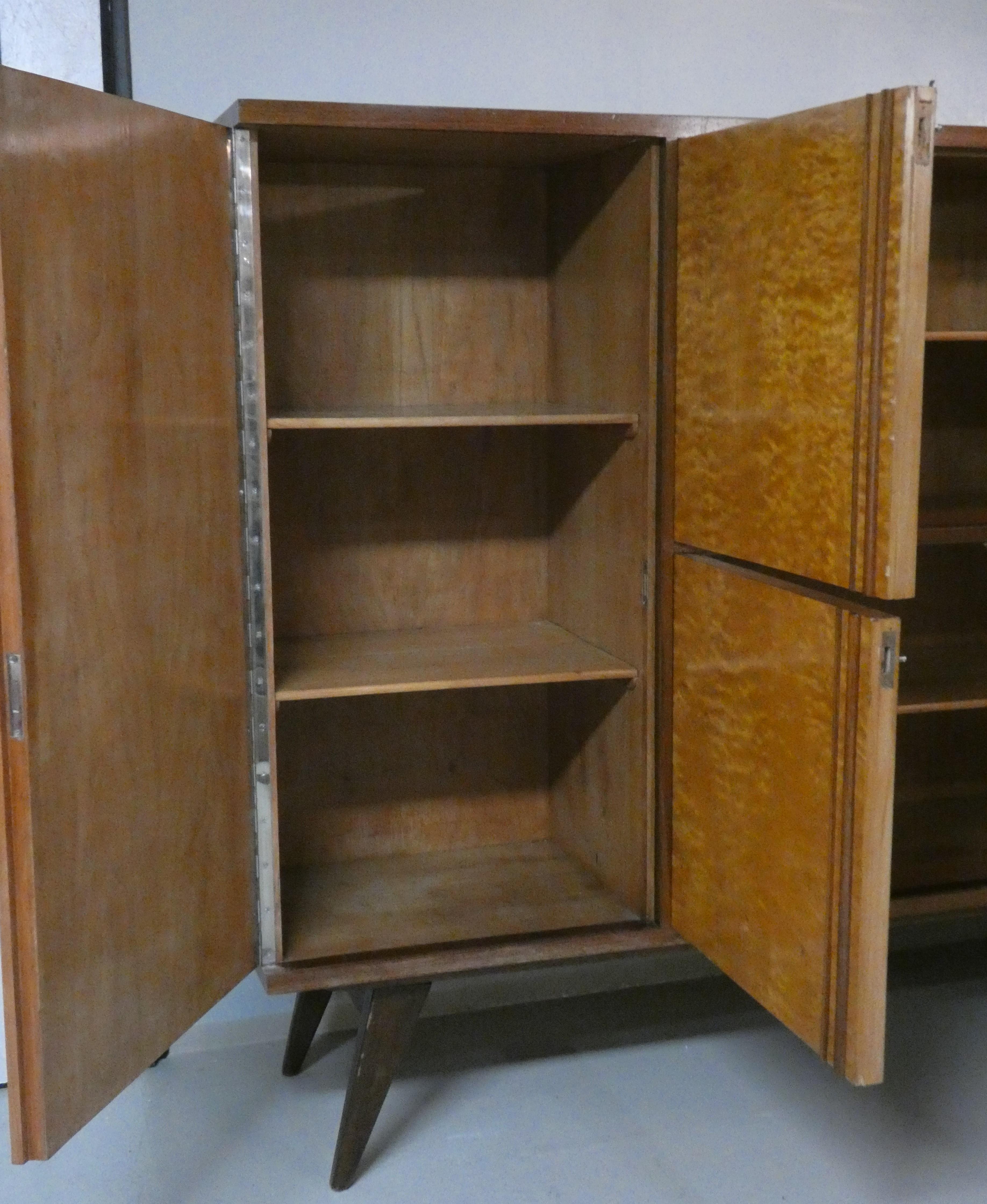 Teak sideboard with drawers, Italy 1970s In Excellent Condition For Sale In modena, Emilia-Romagna