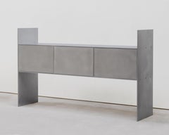 Credenza in Waxed Aluminium by Johan Viladrich