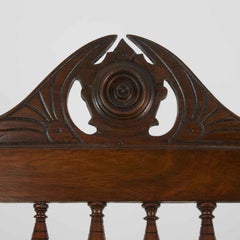 Credenza Inglese a Due Ante con Specchio Piccole mensole e Cassetto inizio 1900