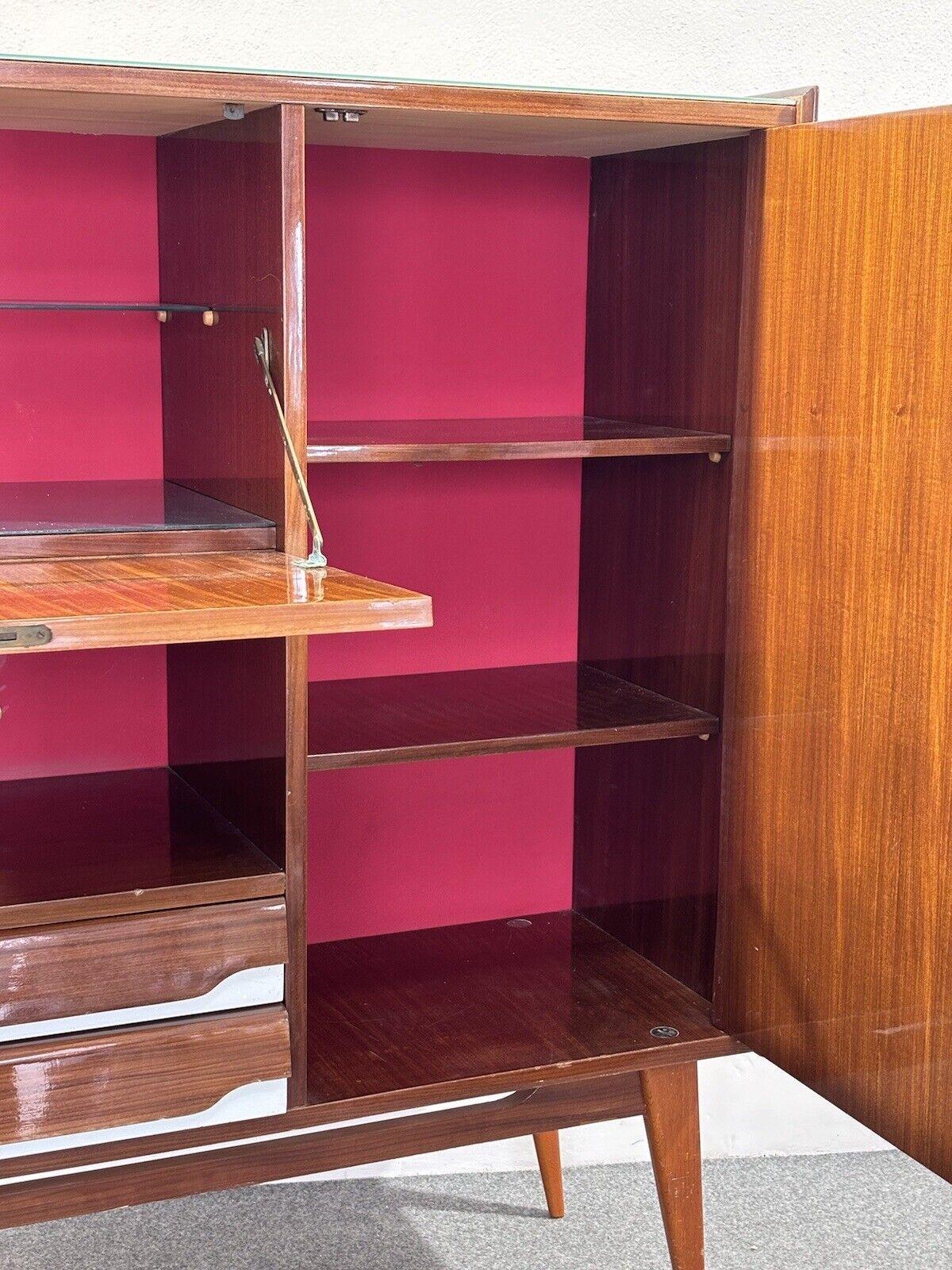 Sideboard Bar Cabinet Scandinavian Style Mid-Century Design Modernism 1950's For Sale 3