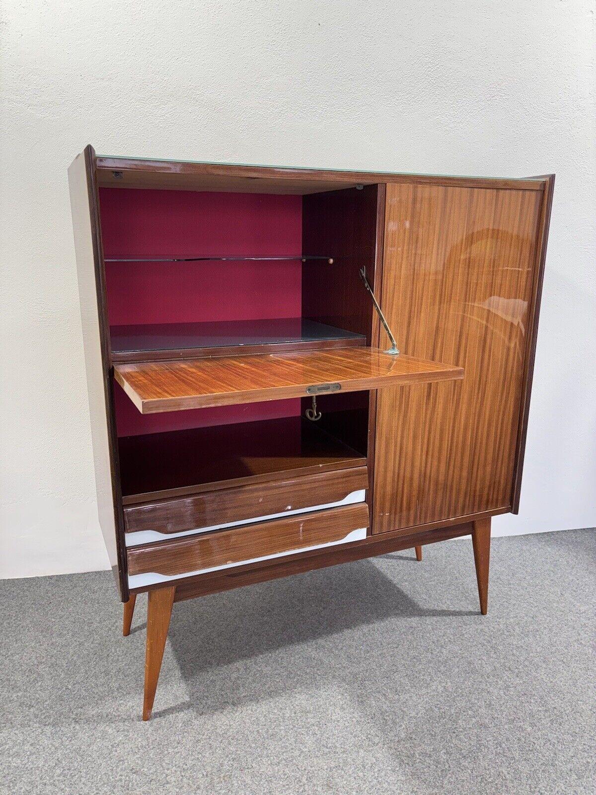 Sideboard Bar Cabinet Scandinavian Style Mid-Century Design Modernism 1950's For Sale 1