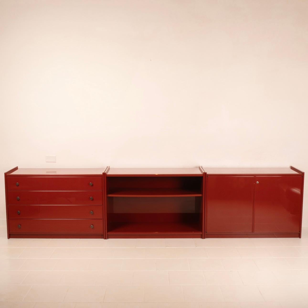 Eccezionale credenza modulare della rinomata serie 
