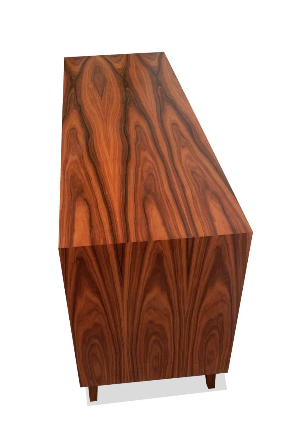 vinyl credenza