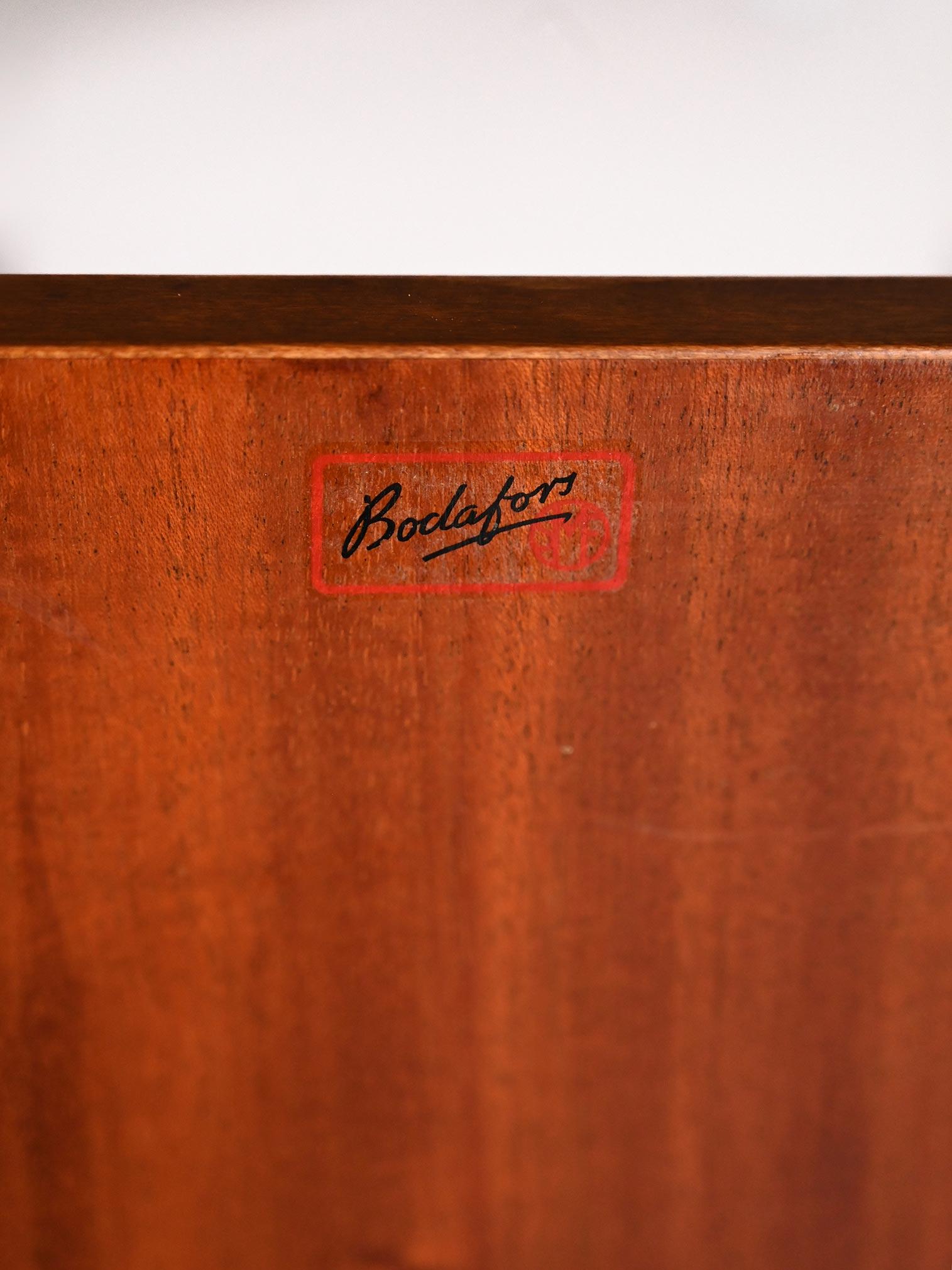 Mahogany Bodafors Scandinavian sideboard For Sale