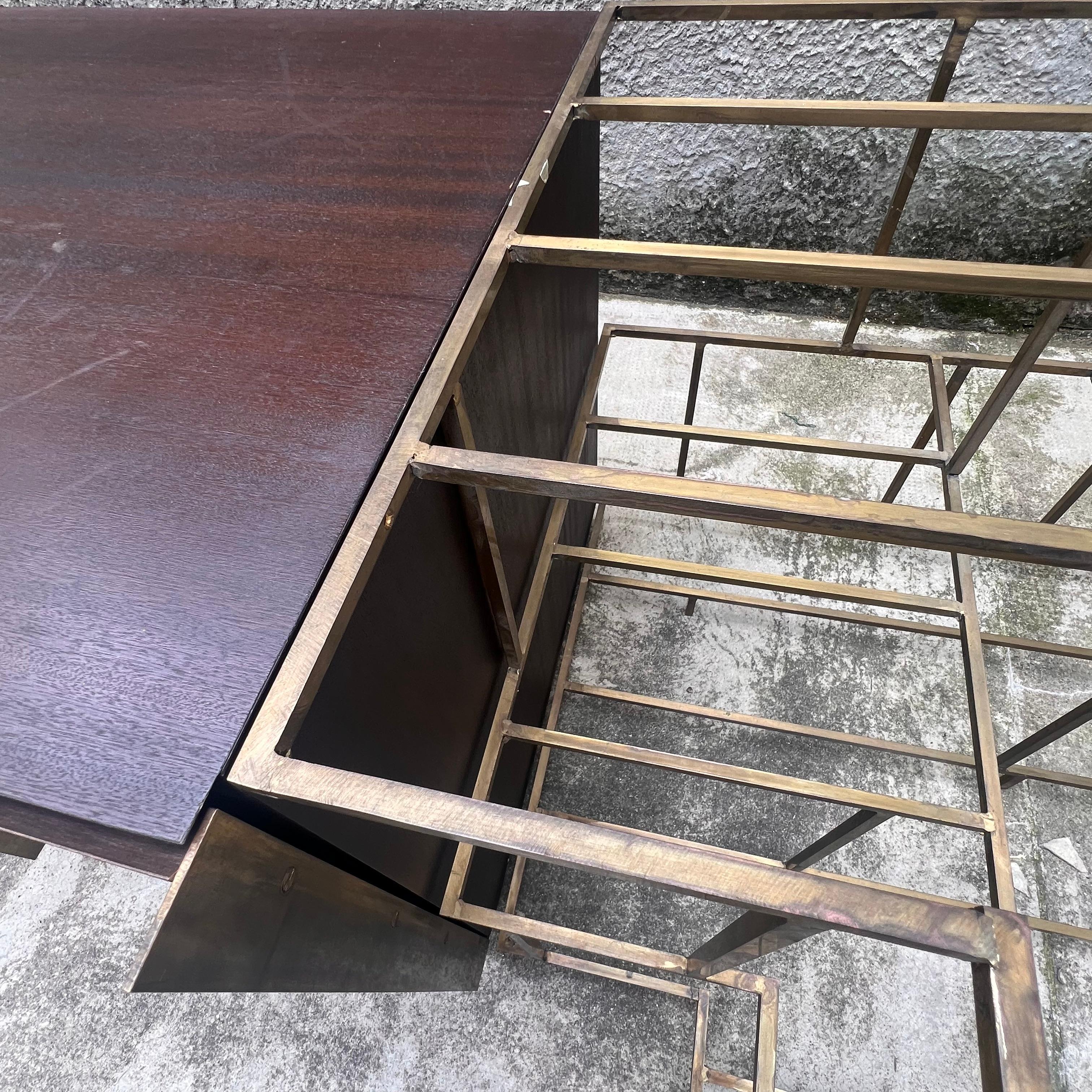 Sculptural Corner Sideboard mod. Train by Alberto Tonni - Italy - 1980s For Sale 4