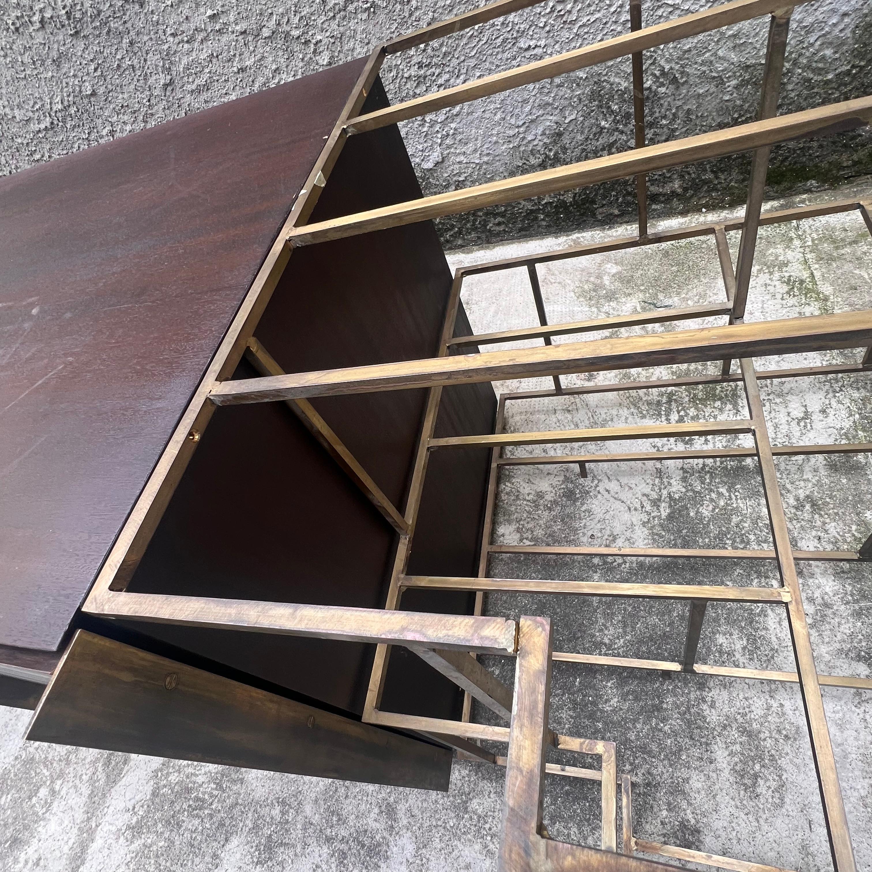 Sculptural Corner Sideboard mod. Train by Alberto Tonni - Italy - 1980s For Sale 5