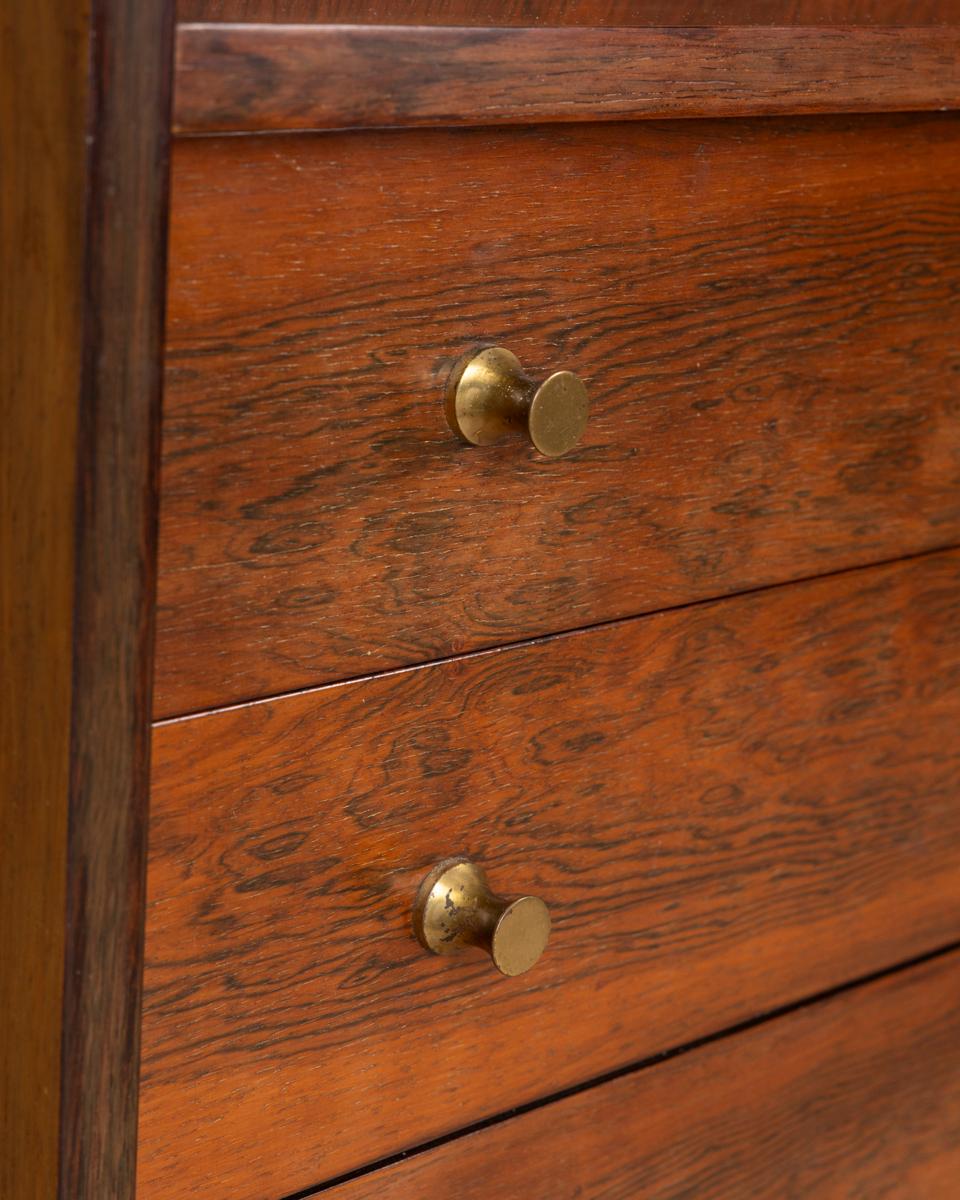 Mid-20th Century Buffet secret en bois vintage des années 1960, design G.Frattini pour Bernini en vente