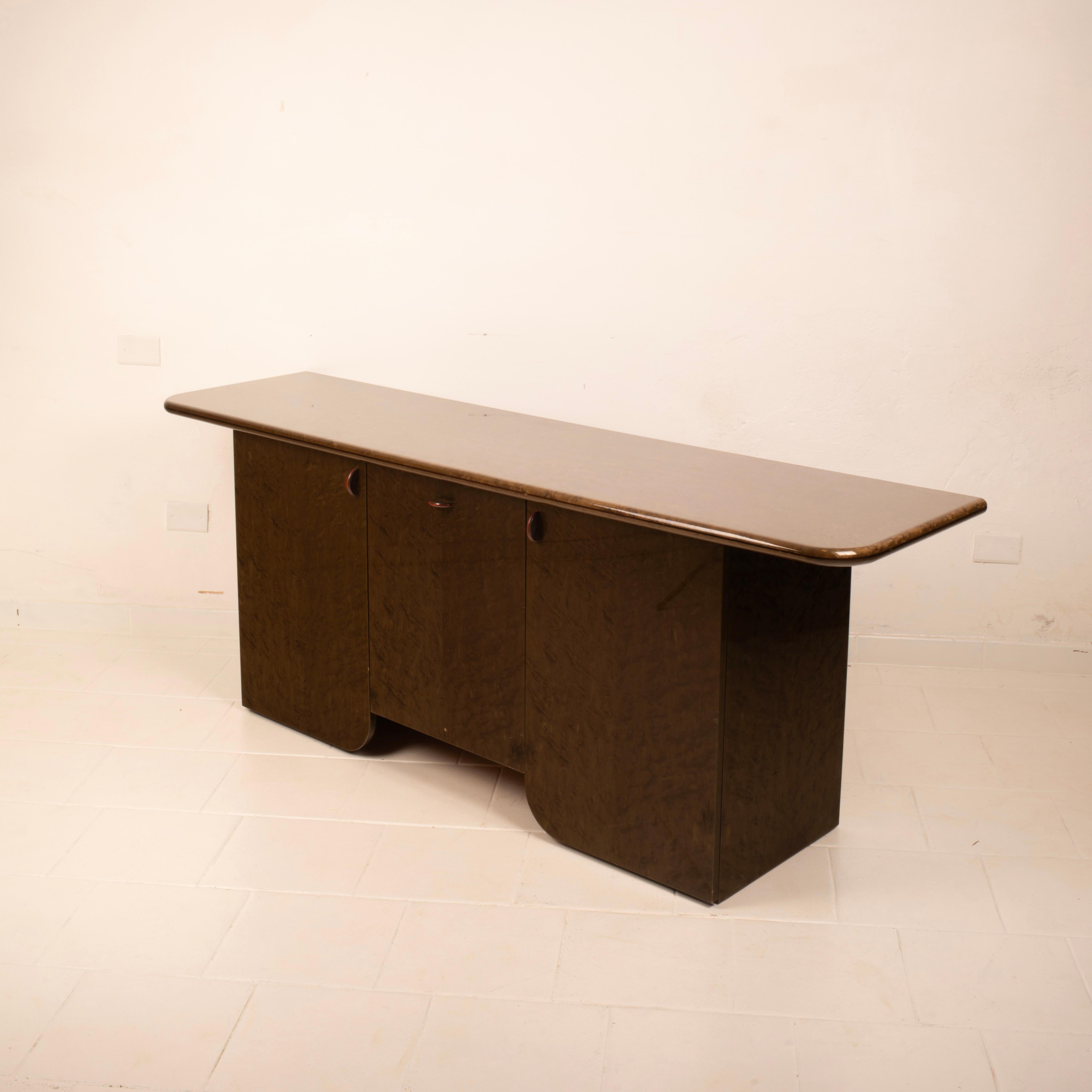 Italian Mid Century Sideboard Seven by Luigi Saccardo, 1970s For Sale 9