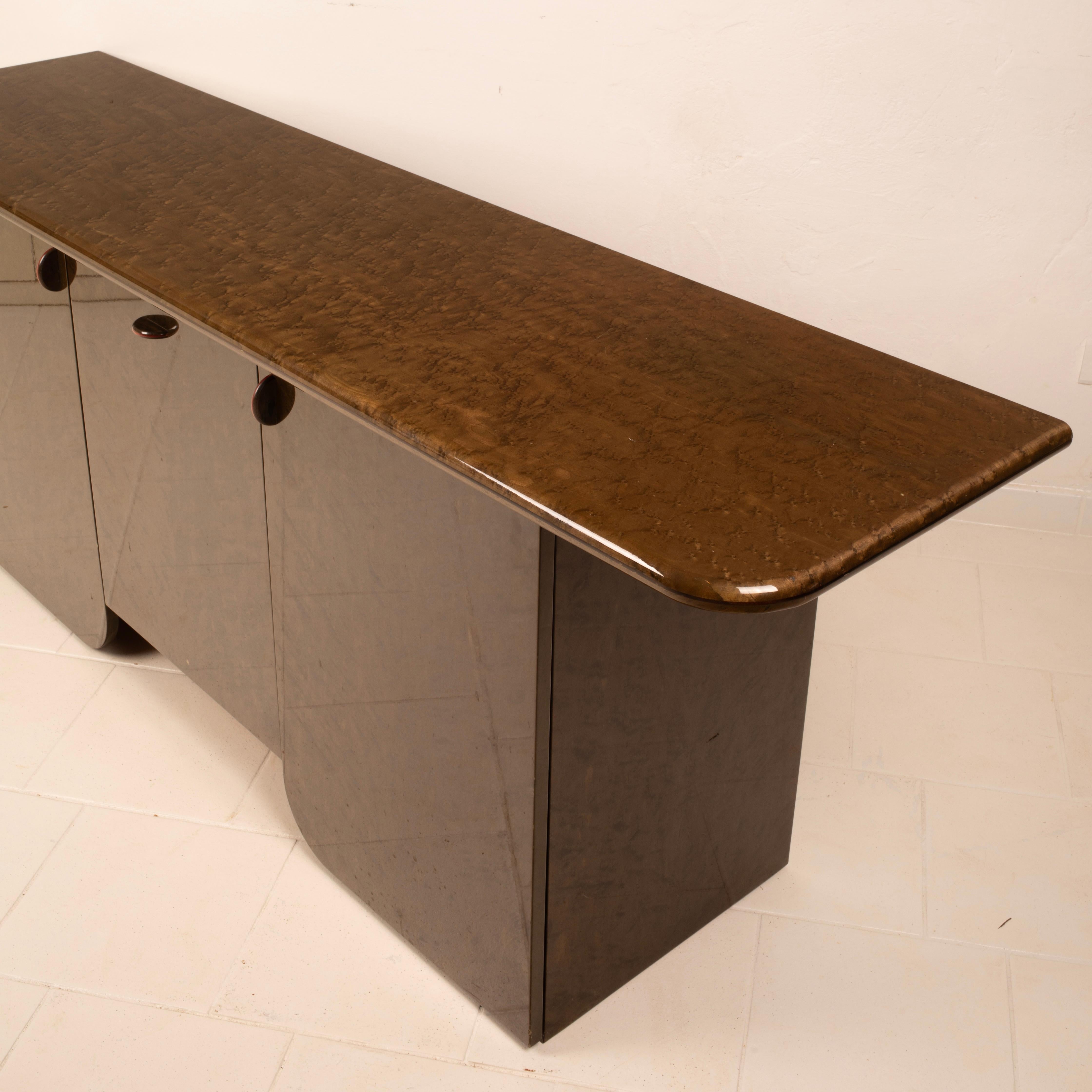 Italian Mid Century Sideboard Seven by Luigi Saccardo, 1970s For Sale 10