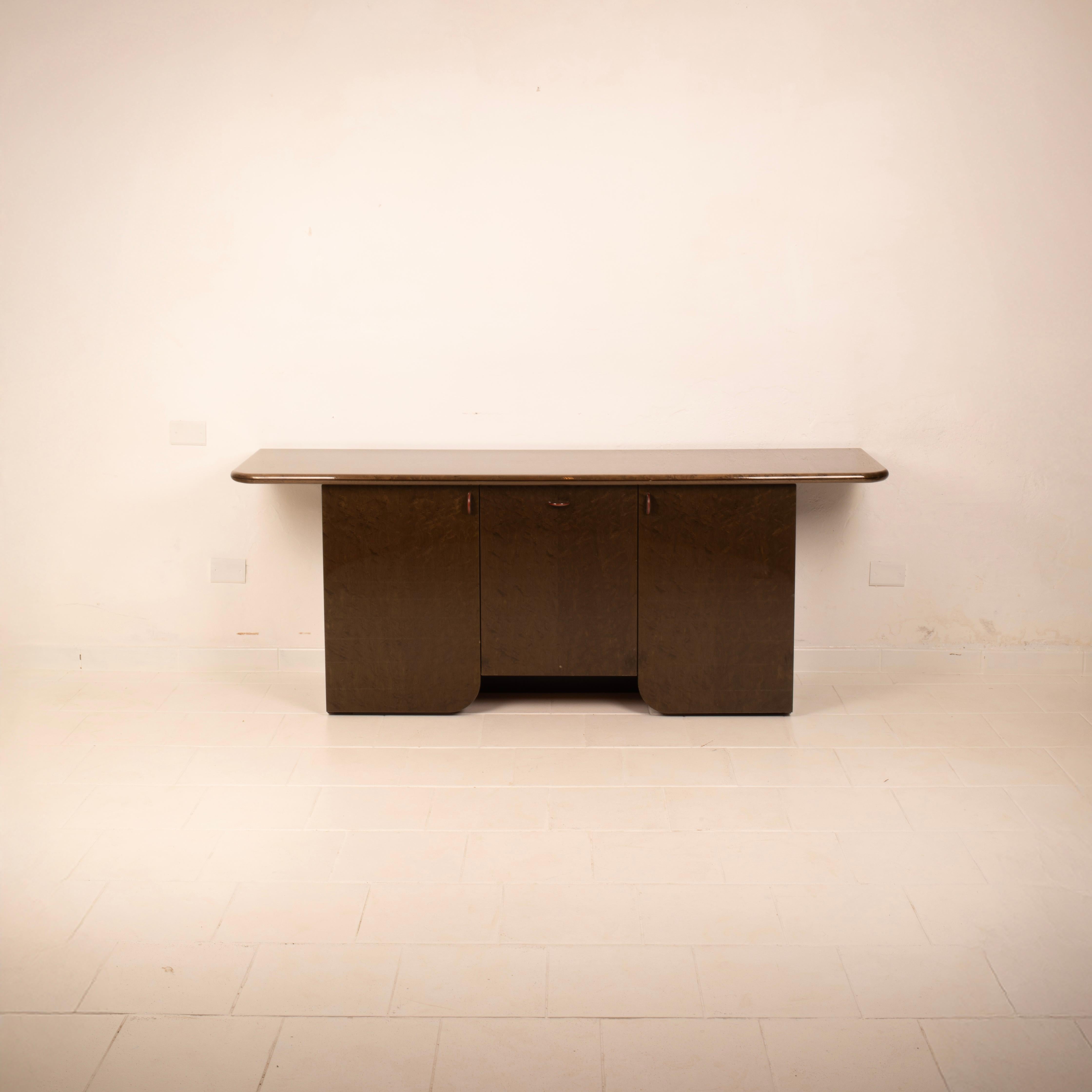 Italian Mid Century Sideboard Seven by Luigi Saccardo, 1970s In Good Condition For Sale In Conversano, IT