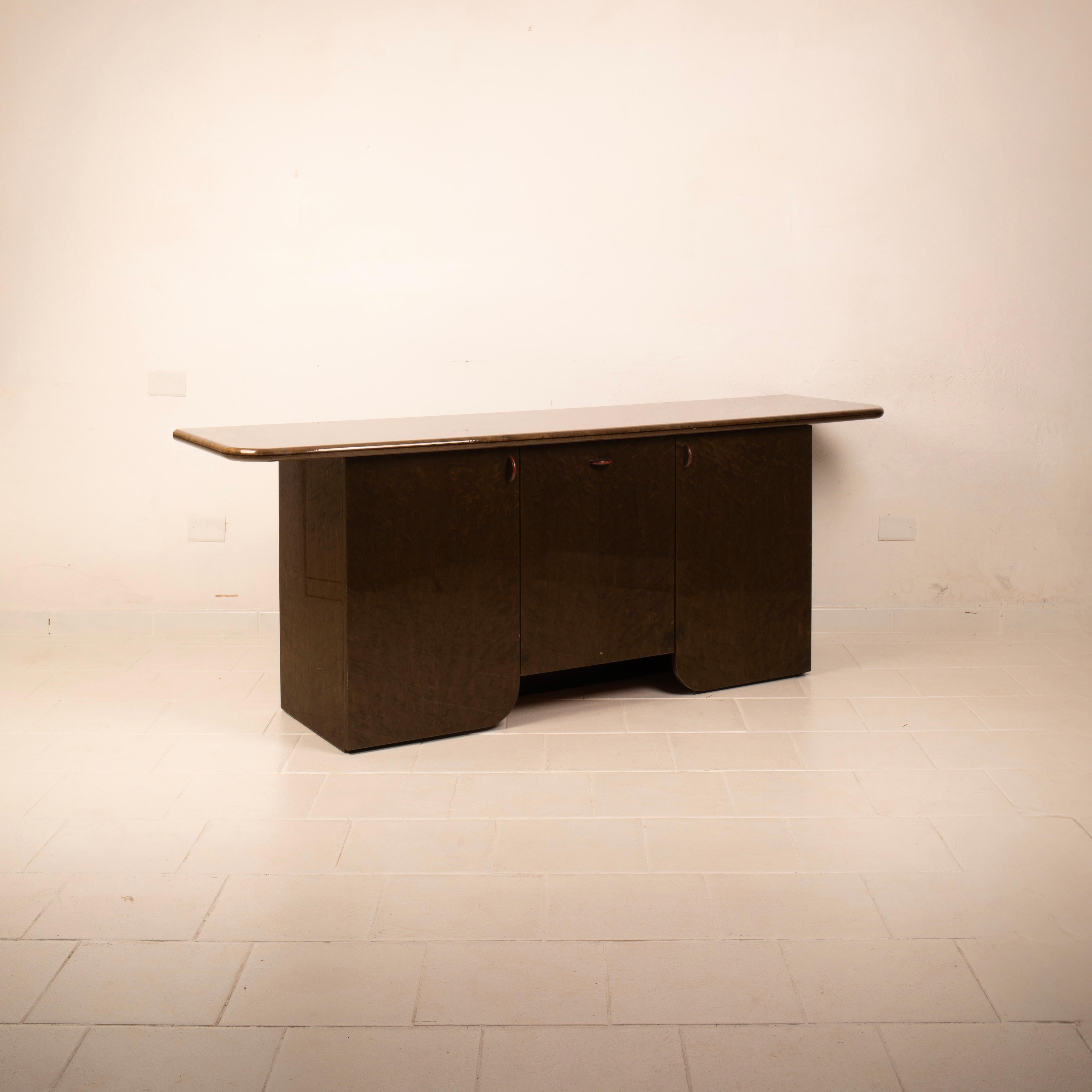 Italian Mid Century Sideboard Seven by Luigi Saccardo, 1970s For Sale 4