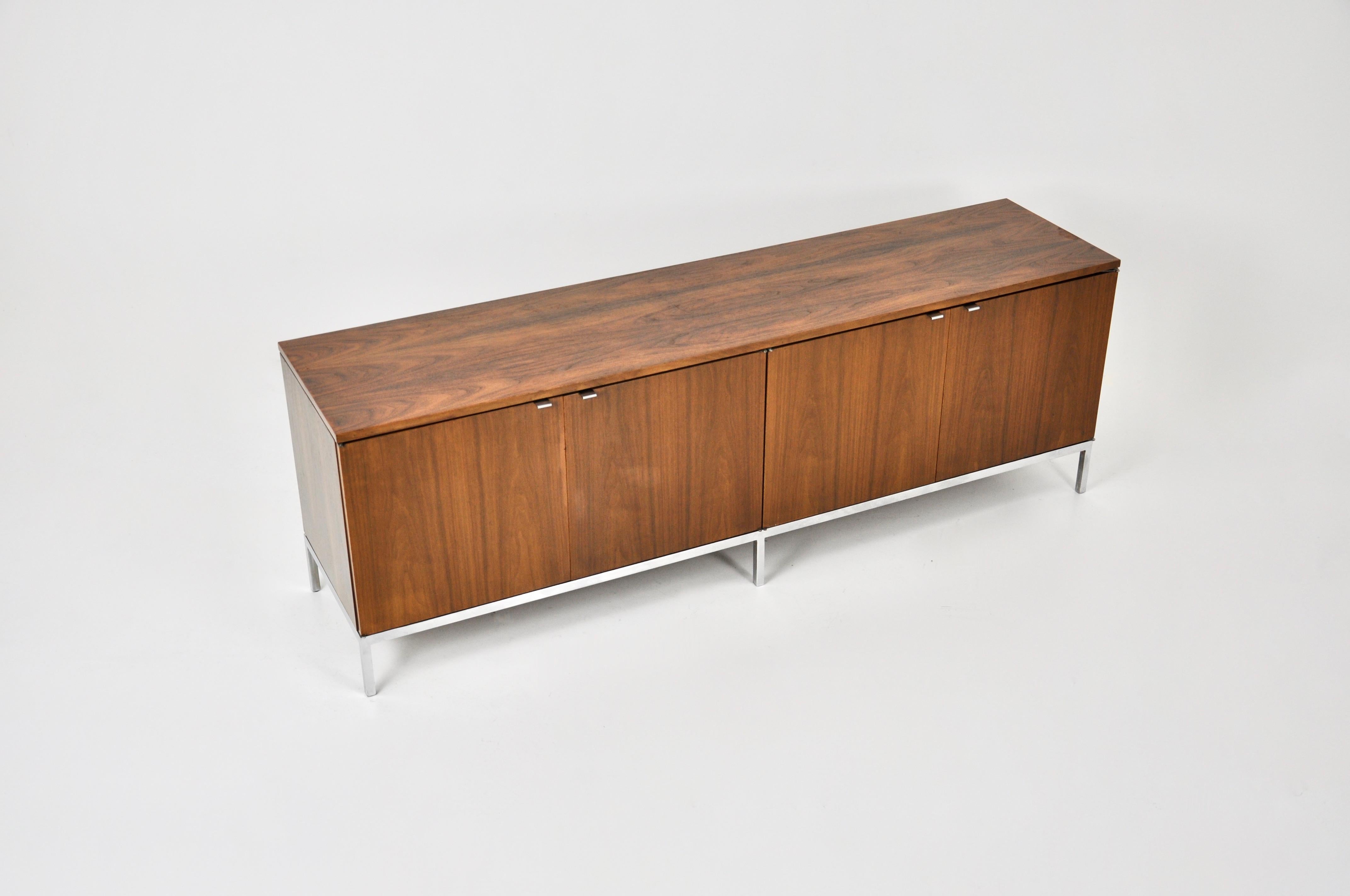 Mid-Century Modern Credenza Sideboard by Florence Knoll Bassett for Knoll Inc, 1970s