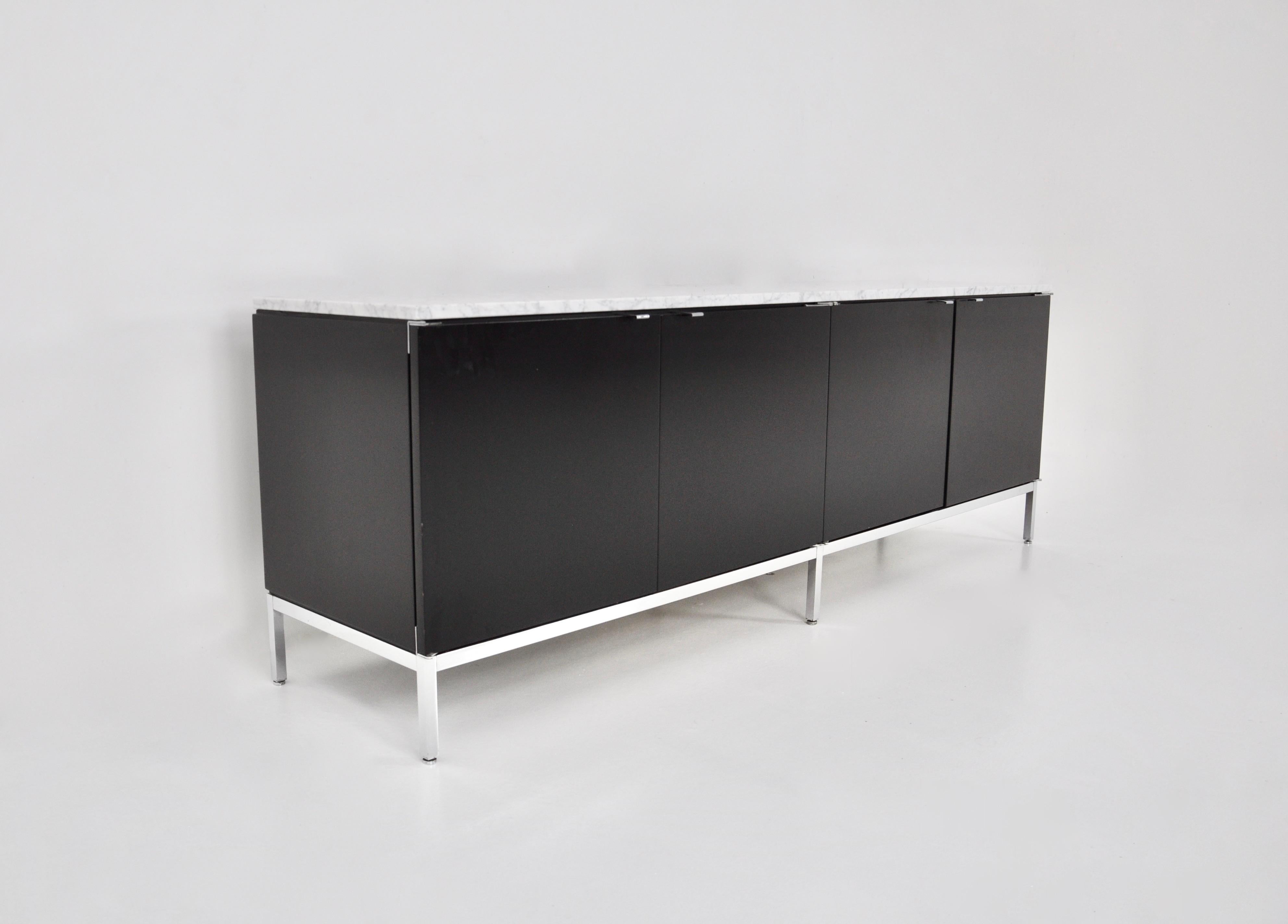 Late 20th Century Credenza Sideboard by Florence Knoll Bassett for Knoll Inc, 1970s