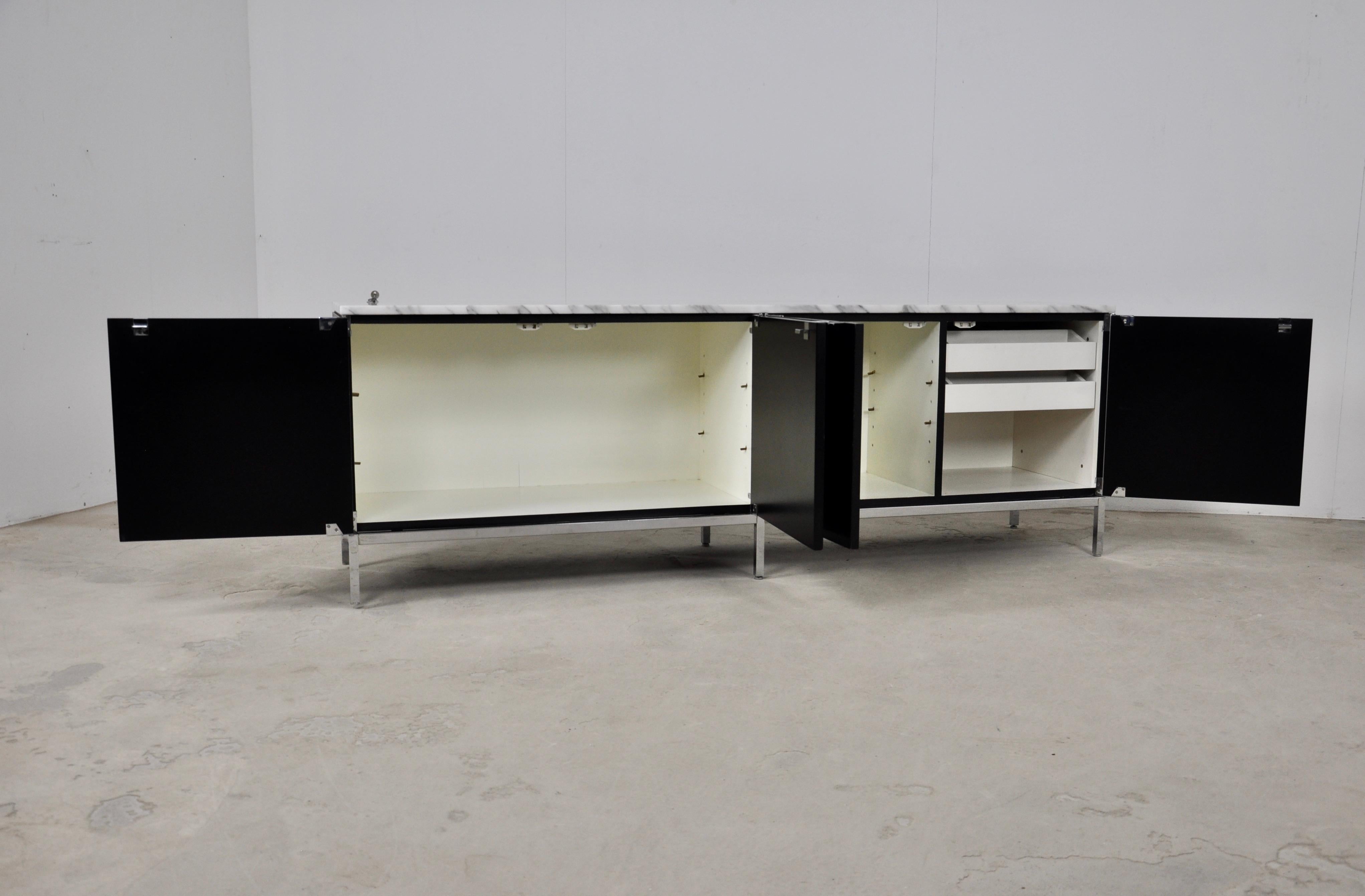Credenza Sideboard by Florence Knoll Bassett for Knoll Inc, 1970s 1