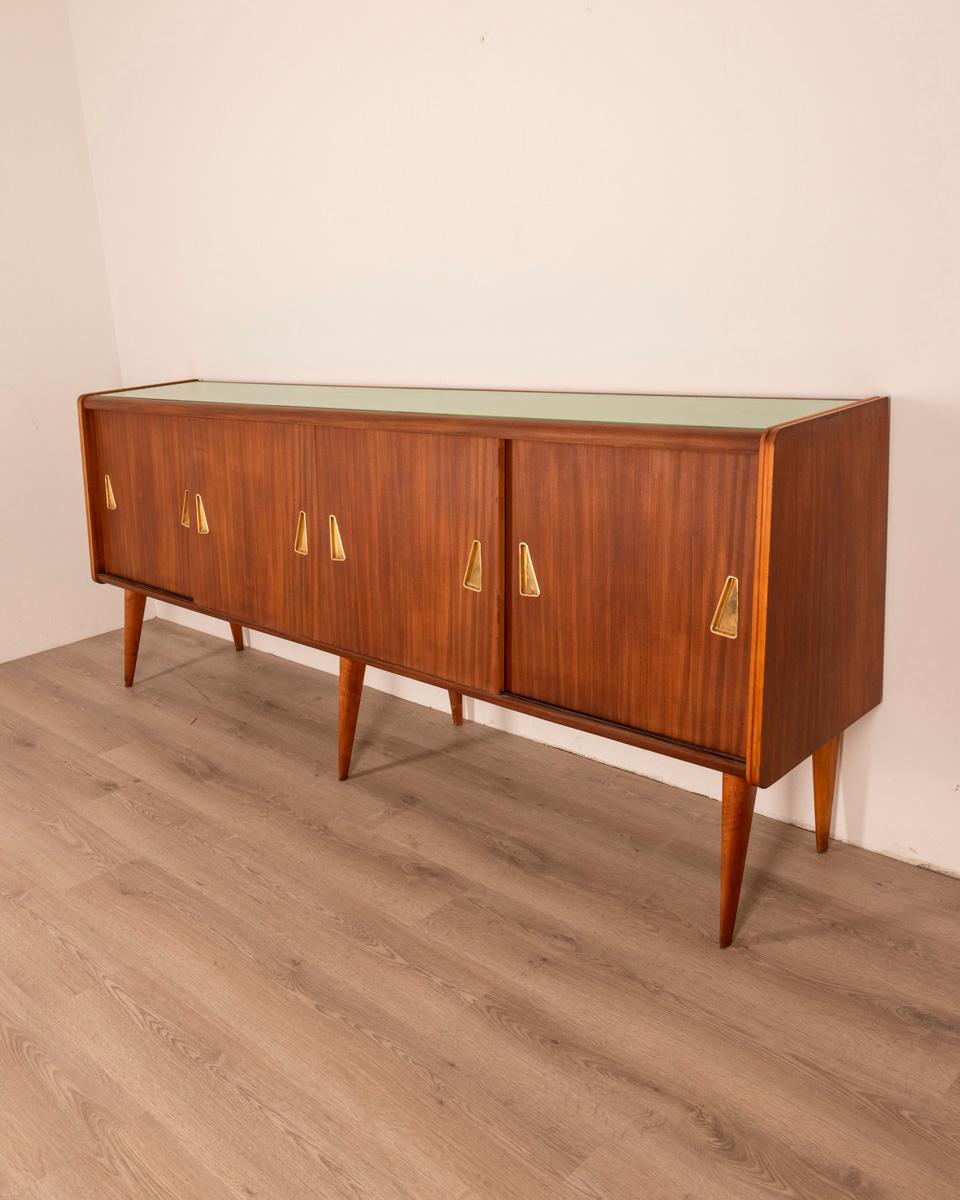 Mid-20th Century Credenza sideboard vintage anni 60 design La permanente mobili Cantu'
