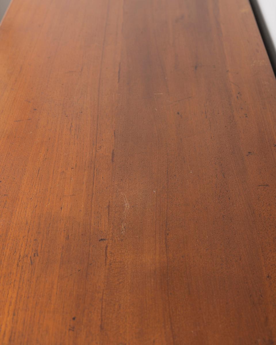 Italian design 1960s vintage wooden sideboard sideboard credenza For Sale 3