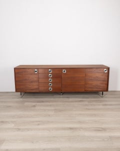 Buffet vintage en bois de teck, design italien des années 1960