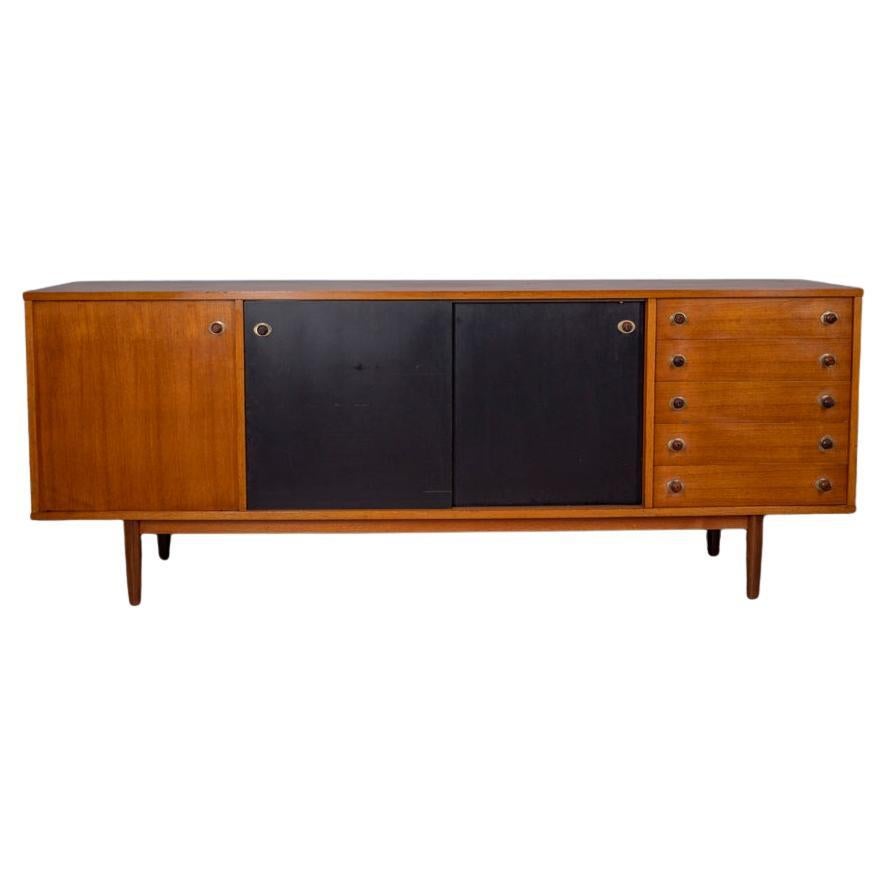 Vintage 60's sideboard sideboard in Teak wood Italian design