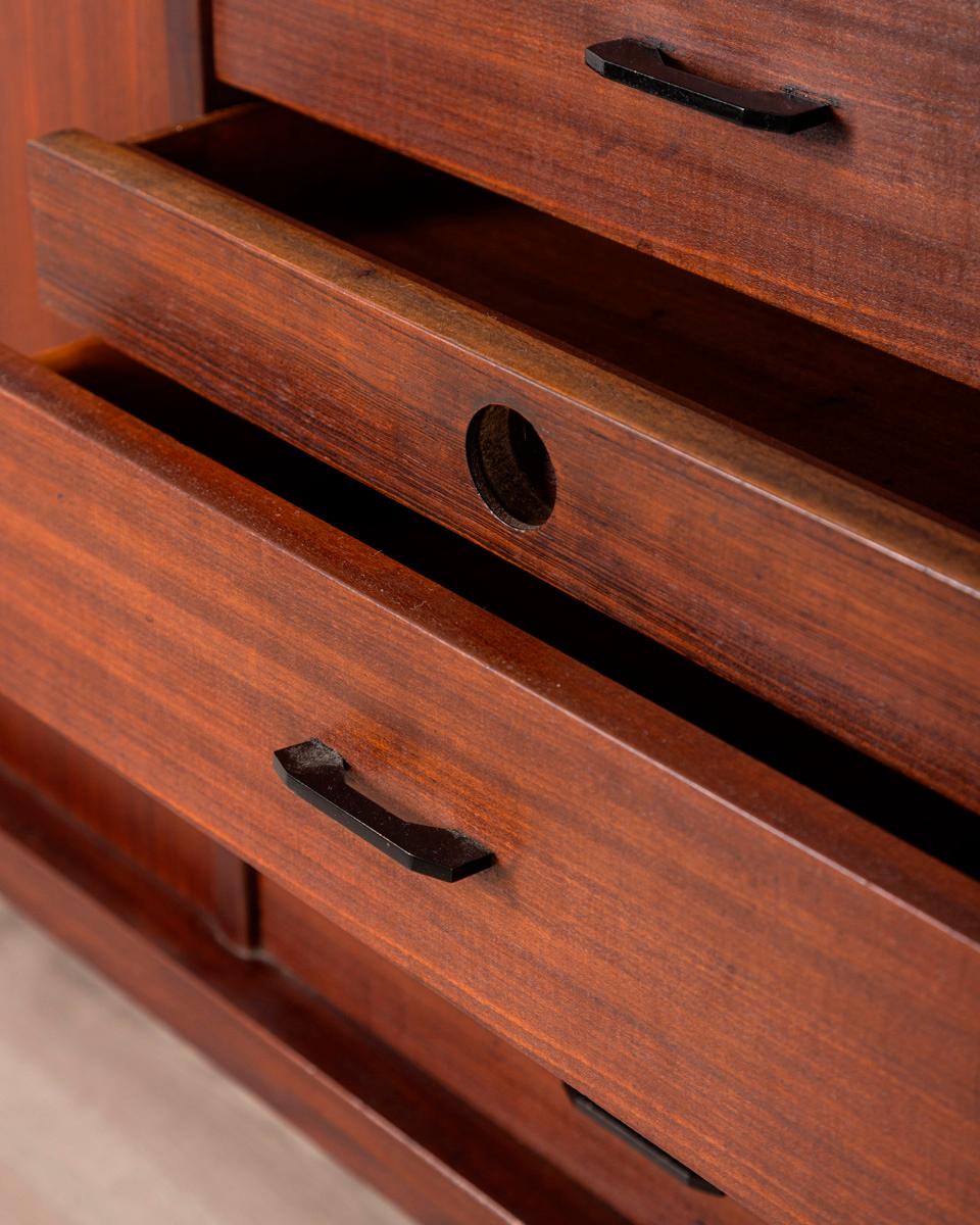 Vintage 60s Teak sideboard sideboard Barovero design For Sale 3