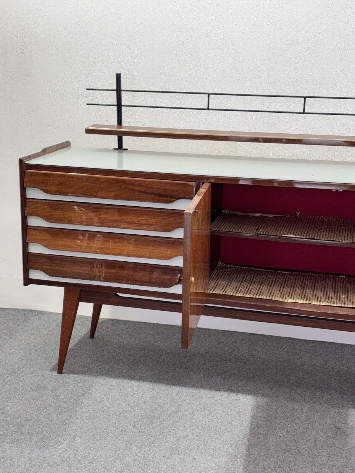 Mid-Century Scandinavian Style Sideboard Modern Design 1950's For Sale 3