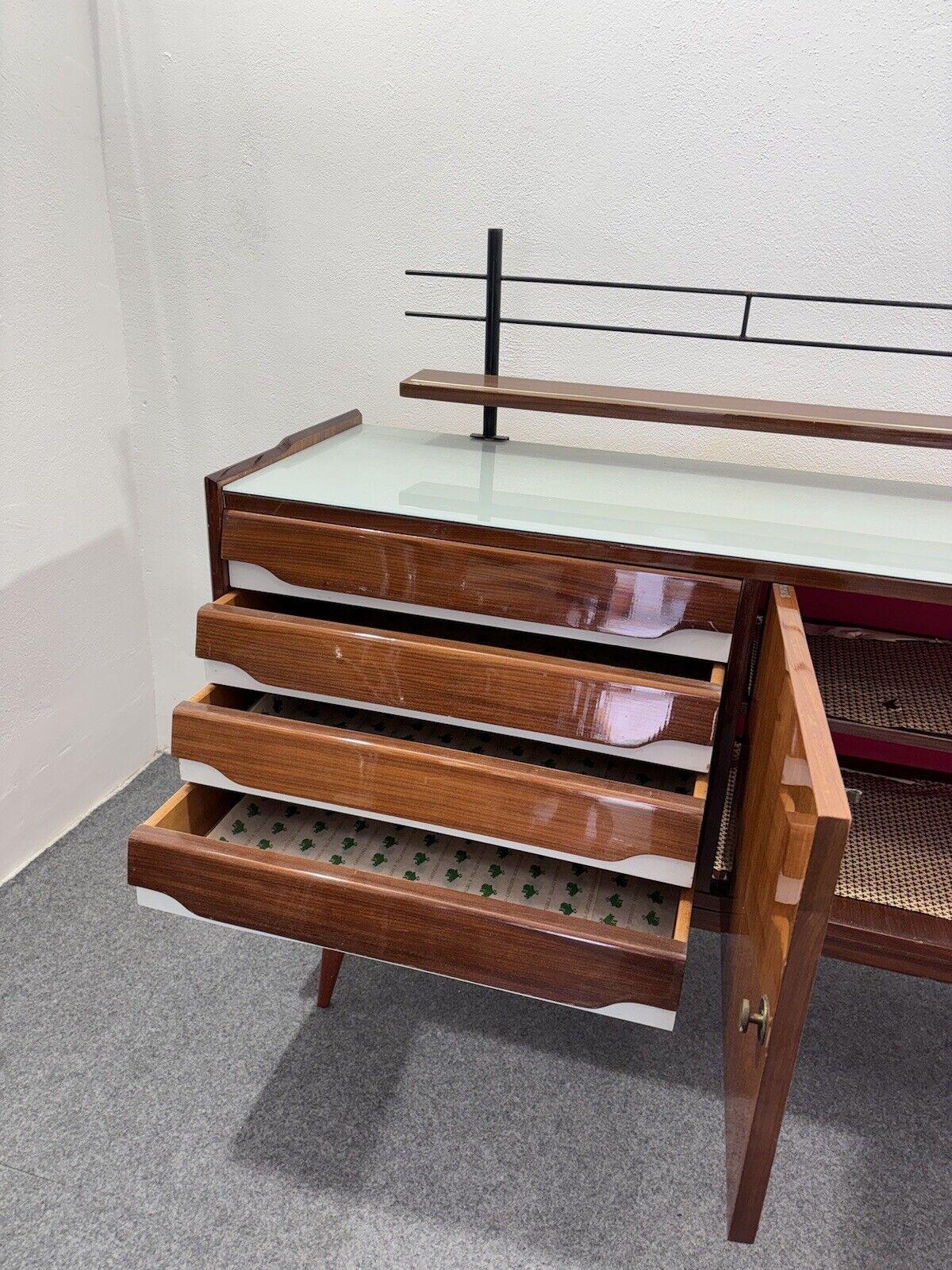 Mid-Century Scandinavian Style Sideboard Modern Design 1950's For Sale 4