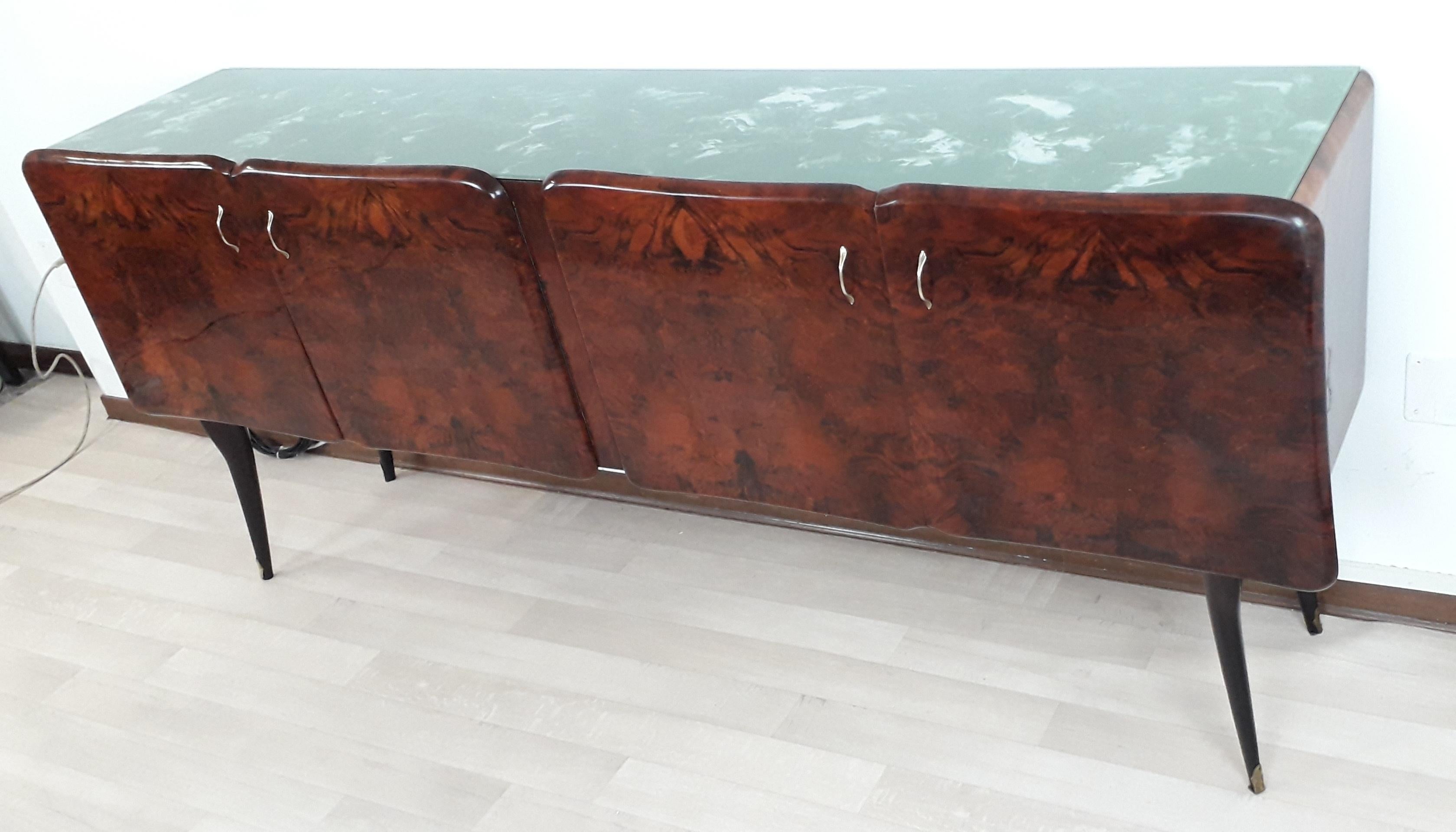 Nutwood Venetian sideboard 1950 VINTAGE
