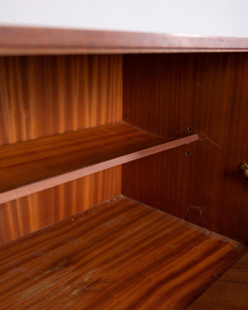 Credenza vintage anni '60 in legno di Teak di design Italiano en venta 6