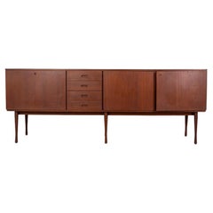 Credenza vintage anni '60 in legno di Teak di design Italiano