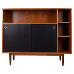 Vintage 1960s teak wood sideboard of Italian design