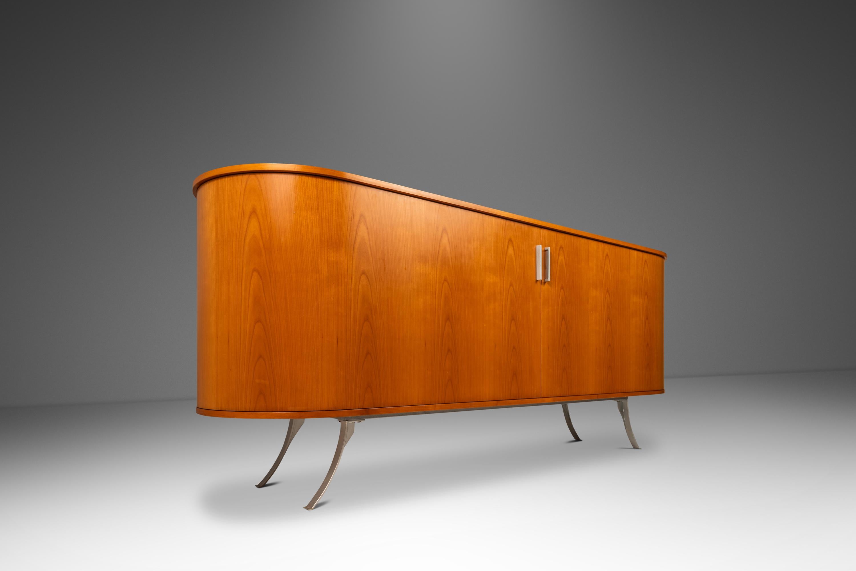 Credenza con puertas de persiana a la manera de Lorenza Bozzoli, Fattori, Italia, 2000 en venta 3