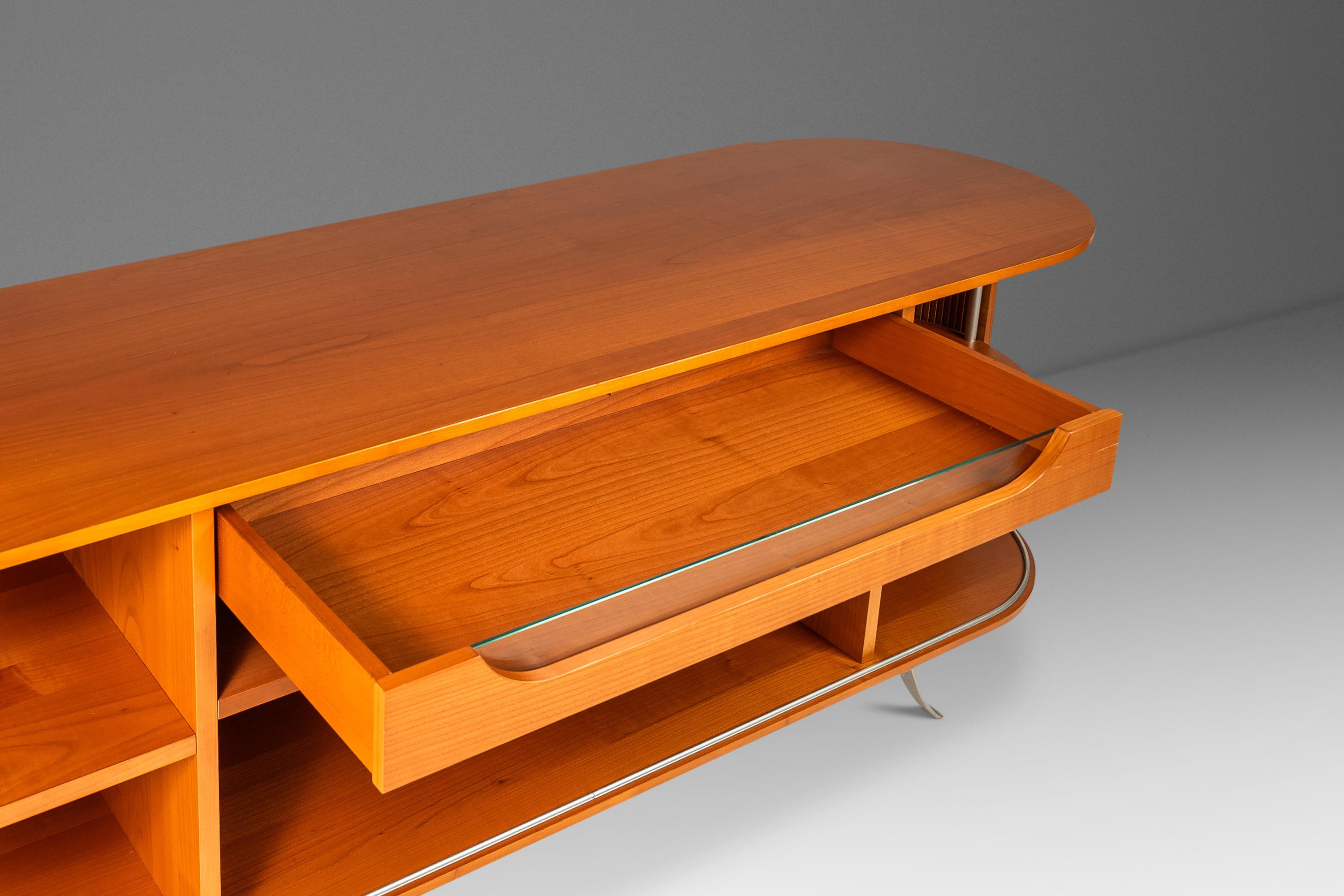 Credenza con puertas de persiana a la manera de Lorenza Bozzoli, Fattori, Italia, 2000 en venta 4