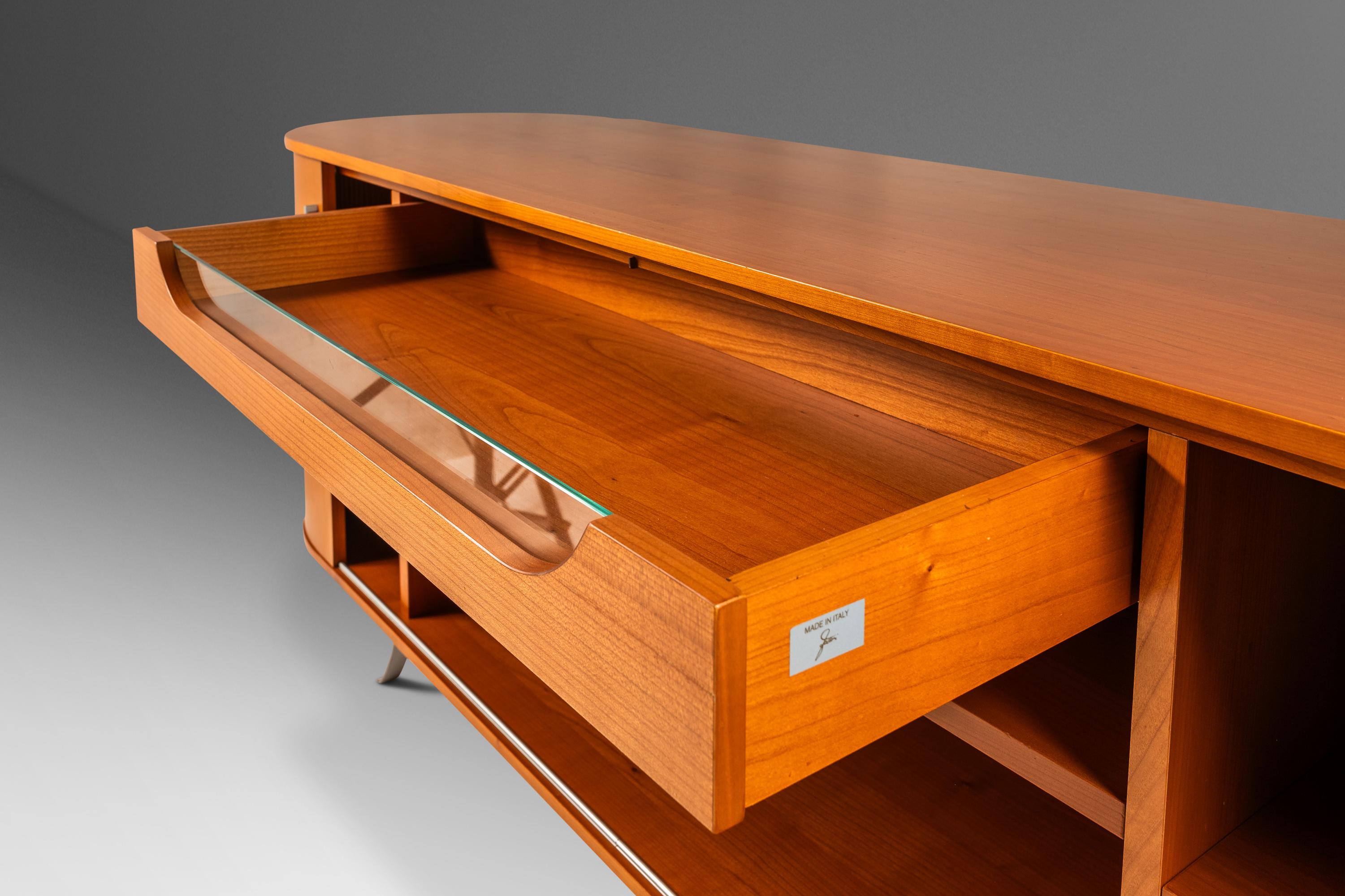 Credenza con puertas de persiana a la manera de Lorenza Bozzoli, Fattori, Italia, 2000 en venta 5