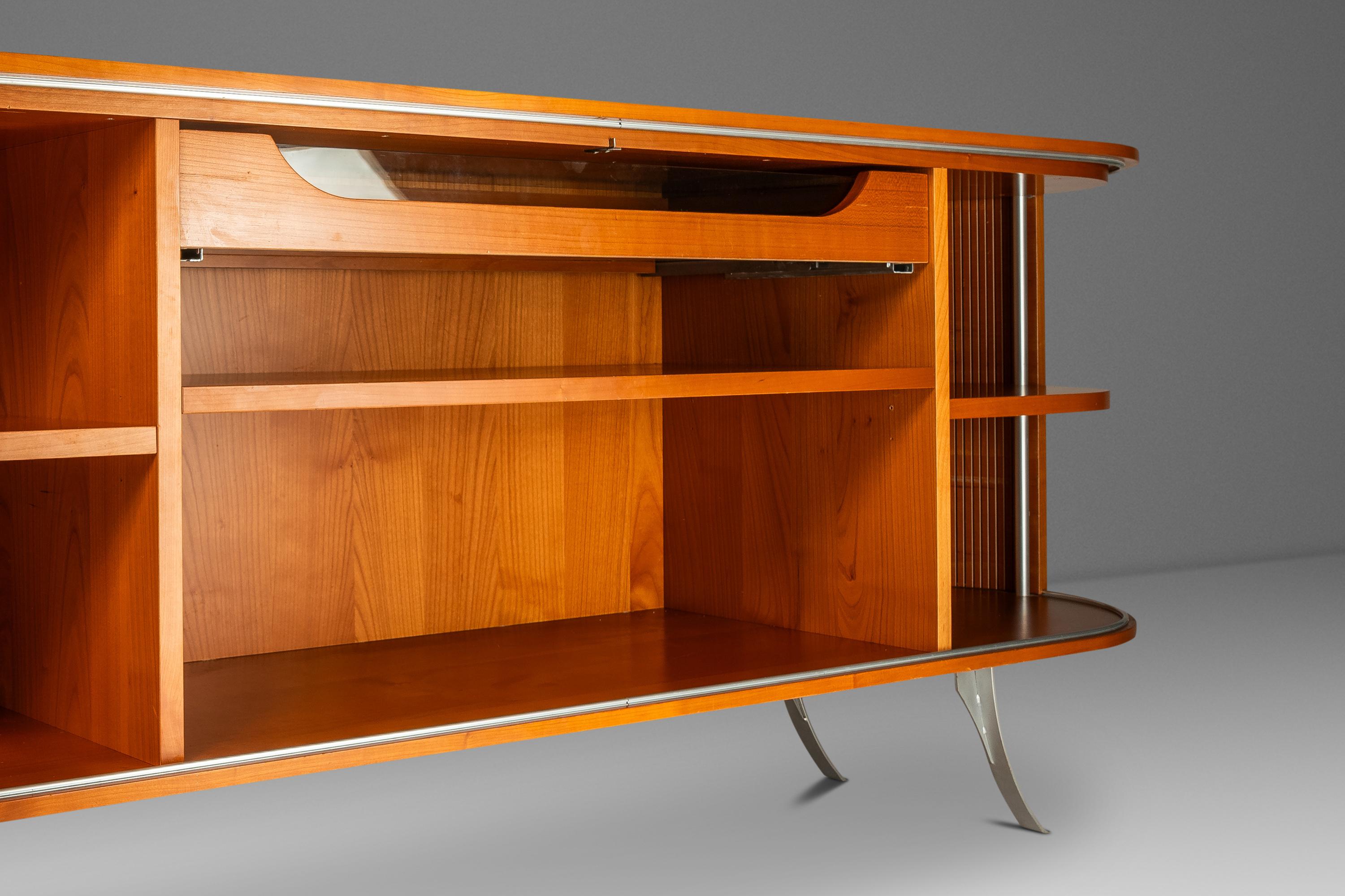 Credenza con puertas de persiana a la manera de Lorenza Bozzoli, Fattori, Italia, 2000 en venta 7