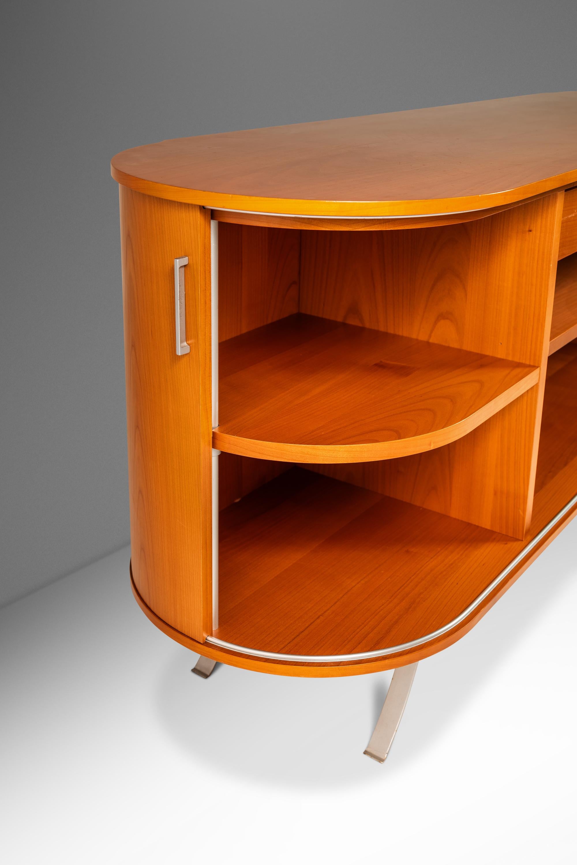 Credenza con puertas de persiana a la manera de Lorenza Bozzoli, Fattori, Italia, 2000 en venta 8